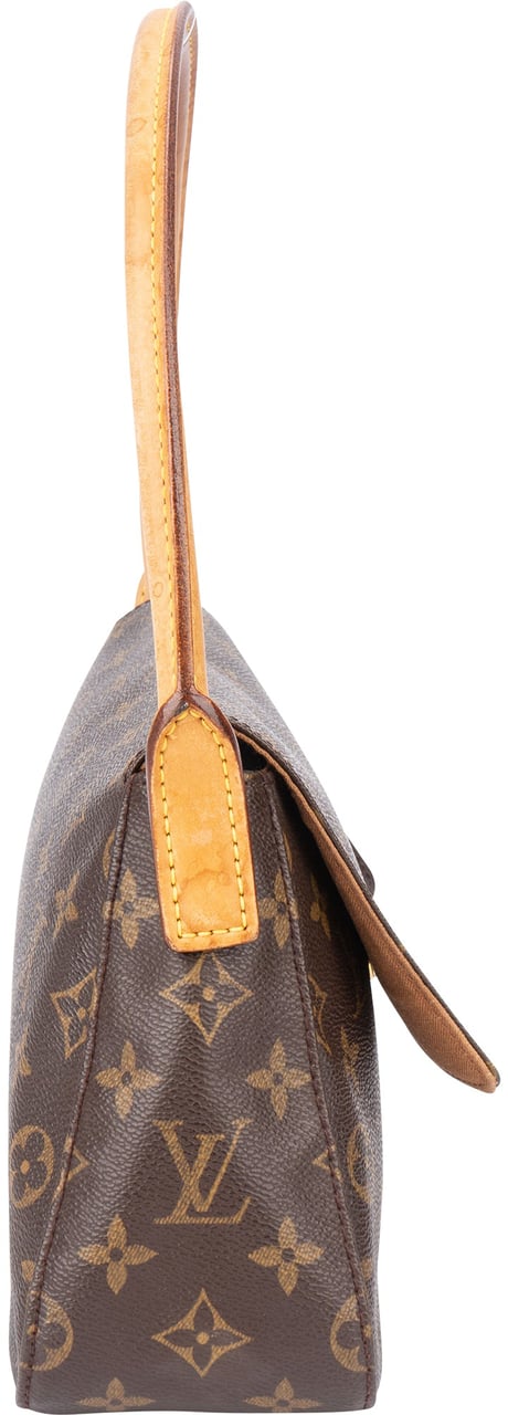 Louis Vuitton Louis Vuitton Canvas Monogram Looping PM Shoulder Bag Bruin
