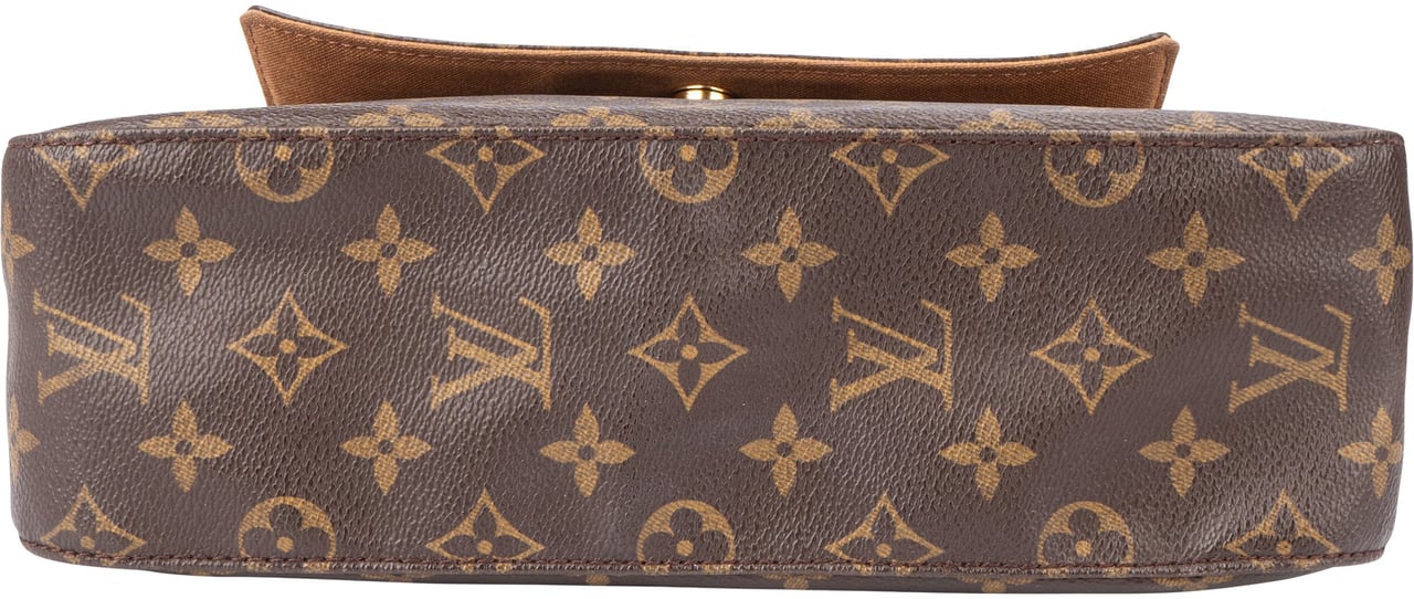 Louis Vuitton Louis Vuitton Canvas Monogram Looping PM Shoulder Bag Bruin