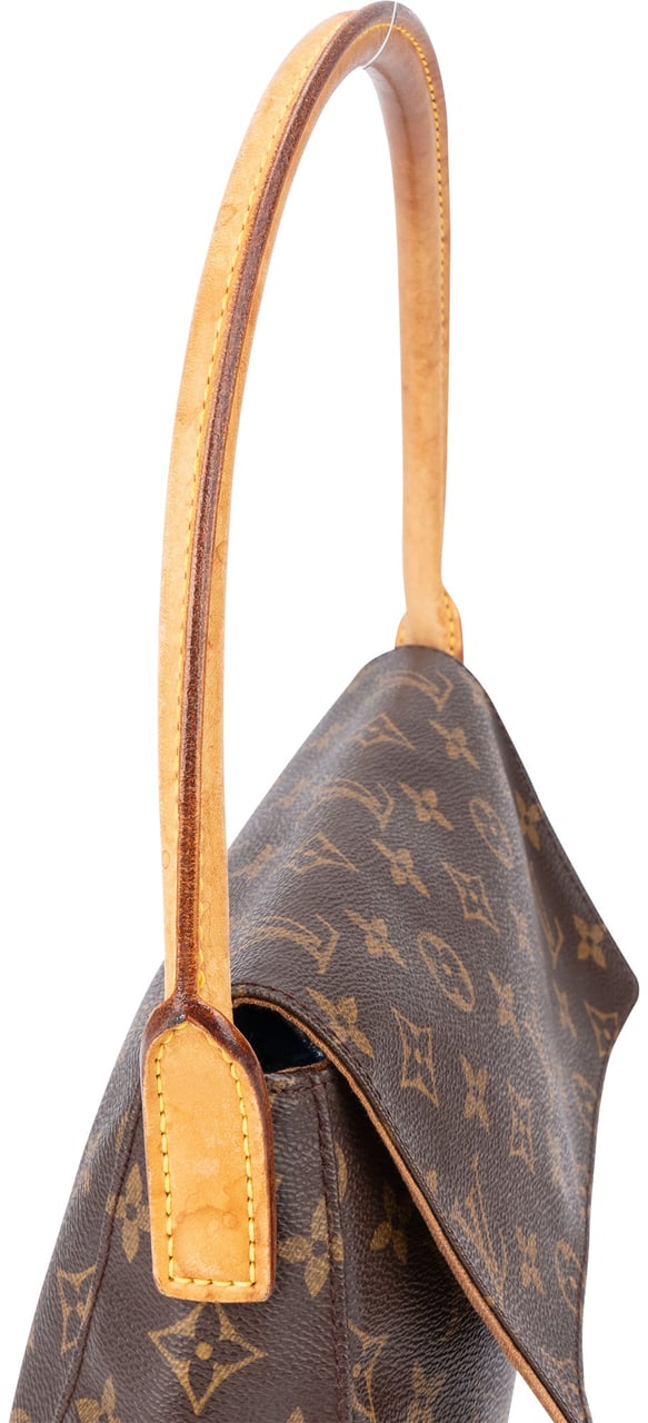 Louis Vuitton Louis Vuitton Canvas Monogram Looping PM Shoulder Bag Bruin
