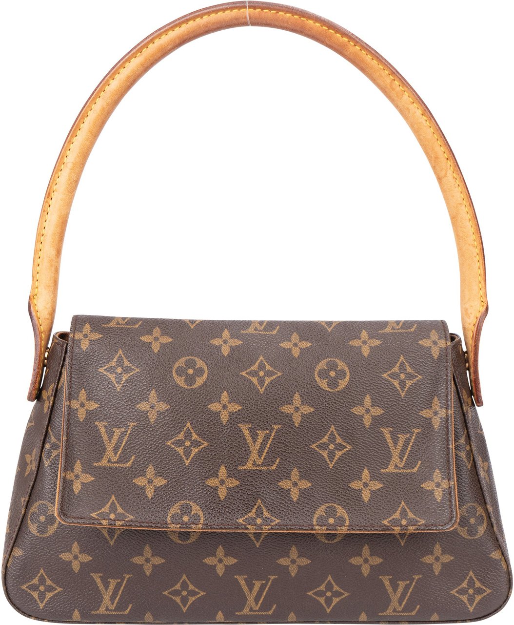 Louis Vuitton Louis Vuitton Canvas Monogram Looping PM Shoulder Bag Bruin