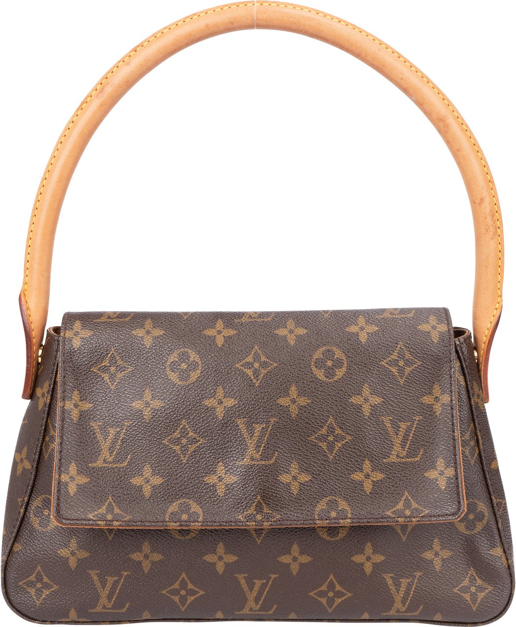 Louis Vuitton Louis Vuitton Canvas Monogram Looping PM Shoulder Bag Bruin
