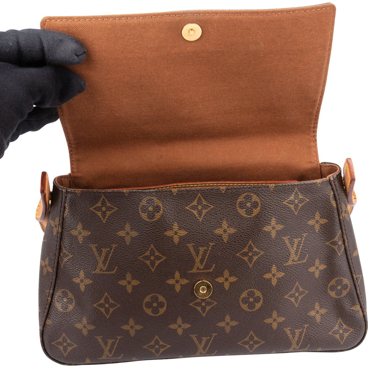 Louis Vuitton Louis Vuitton Canvas Monogram Looping PM Shoulder Bag Bruin