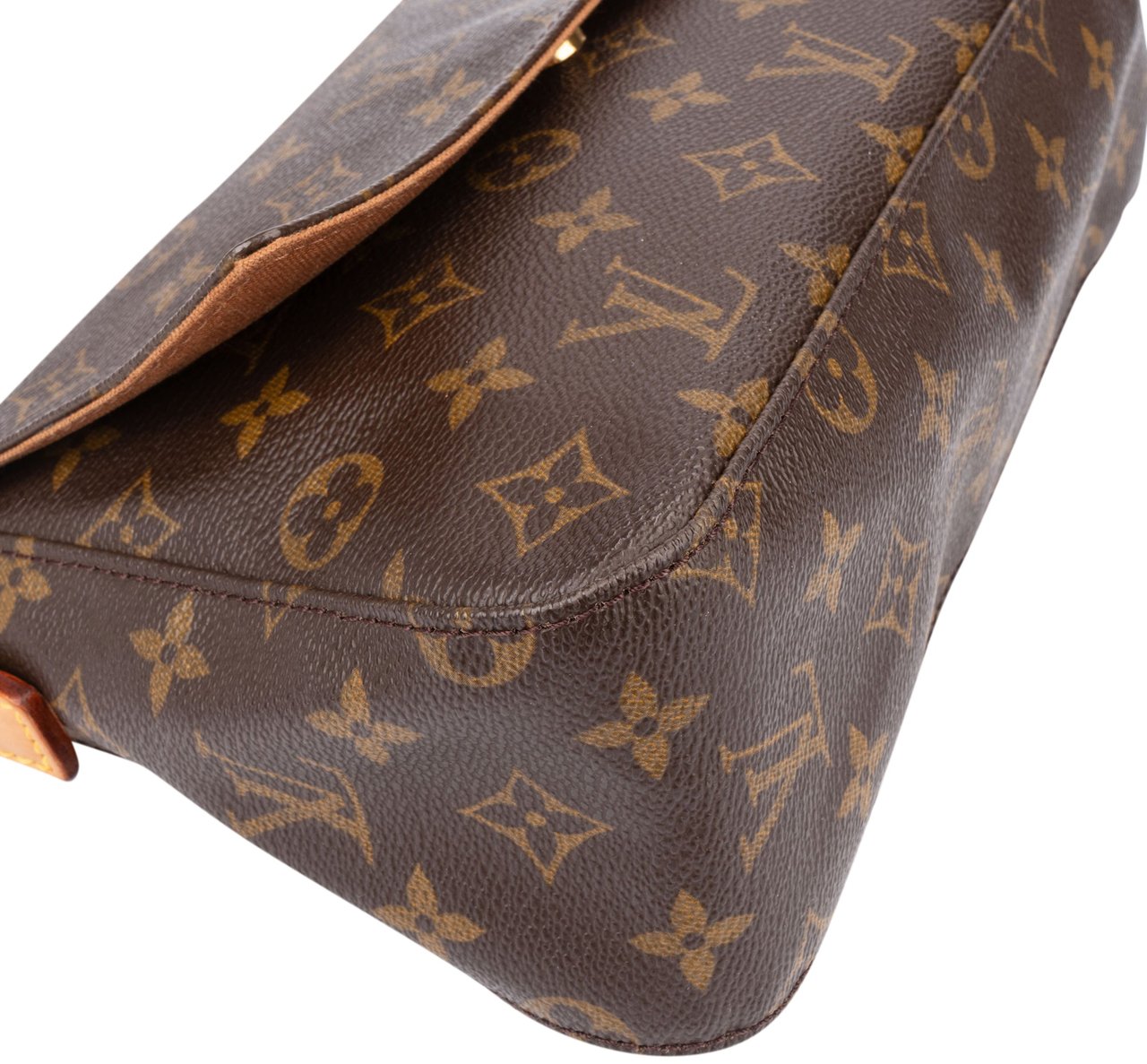 Louis Vuitton Louis Vuitton Canvas Monogram Looping PM Shoulder Bag Bruin