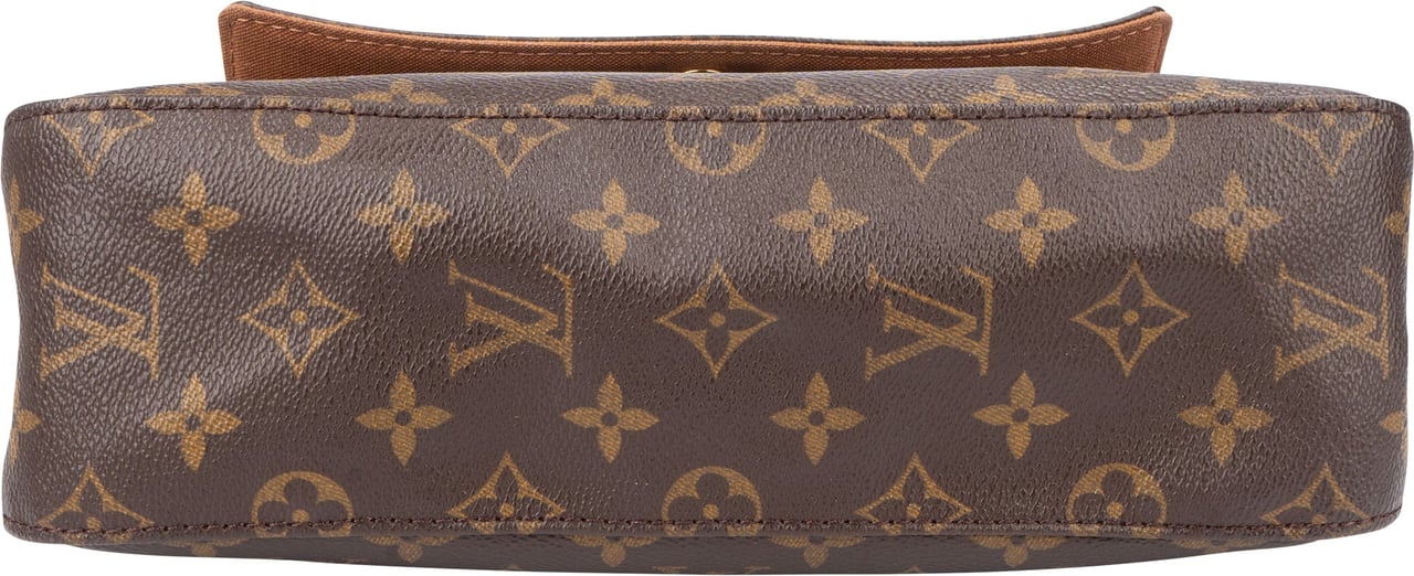 Louis Vuitton Louis Vuitton Canvas Monogram Looping PM Shoulder Bag Bruin