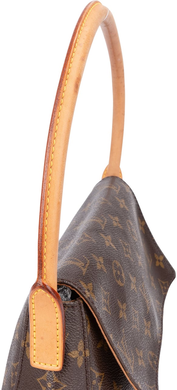 Louis Vuitton Louis Vuitton Canvas Monogram Looping PM Shoulder Bag Bruin