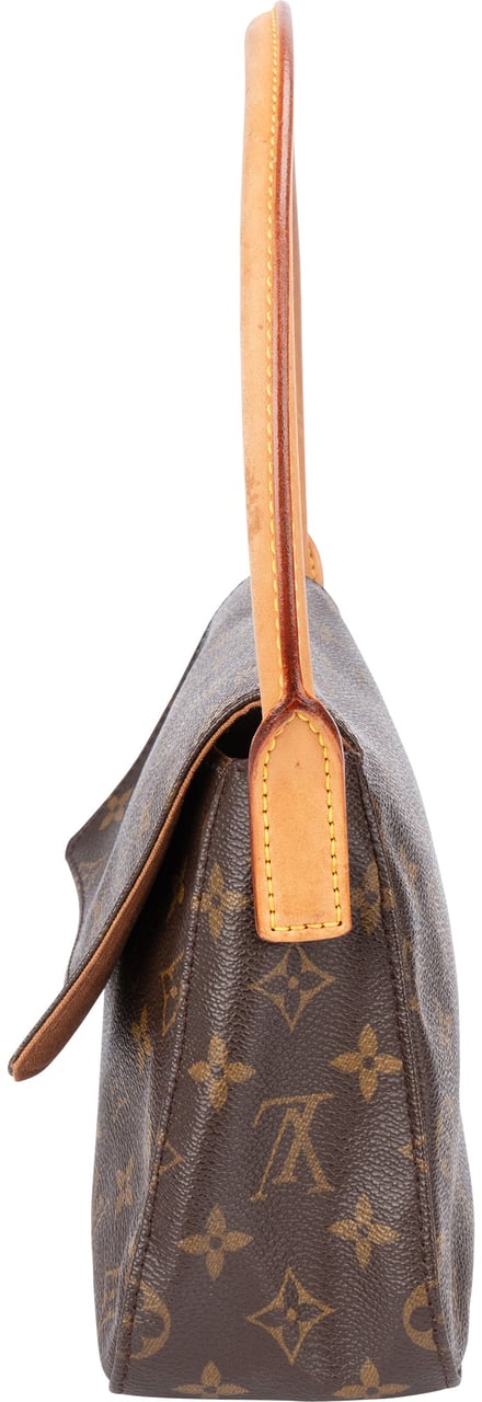 Louis Vuitton Louis Vuitton Canvas Monogram Looping PM Shoulder Bag Bruin