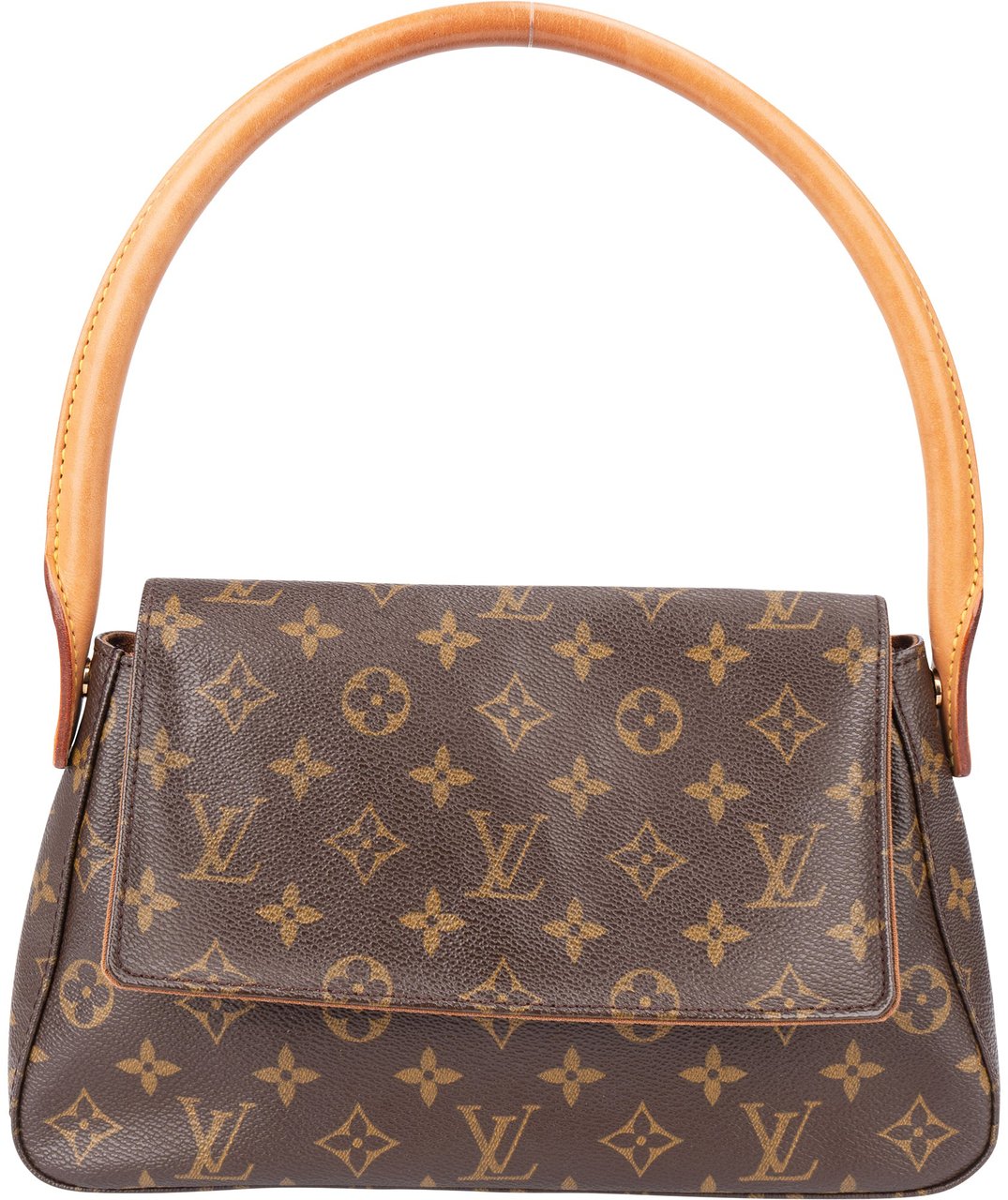 Louis Vuitton Louis Vuitton Canvas Monogram Looping PM Shoulder Bag Bruin