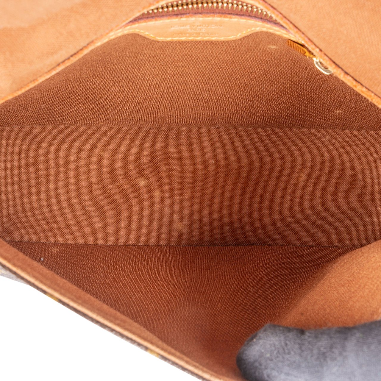 Louis Vuitton Canvas Monogram Looping PM Shoulder Bag Bruin