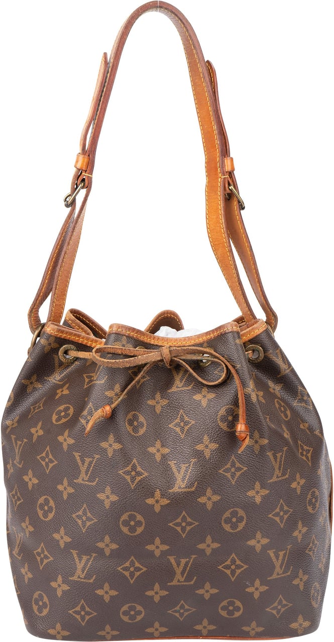 Louis Vuitton Louis Vuitton Canvas Monogram Sac Noe Petit Shoulder Bag Bruin