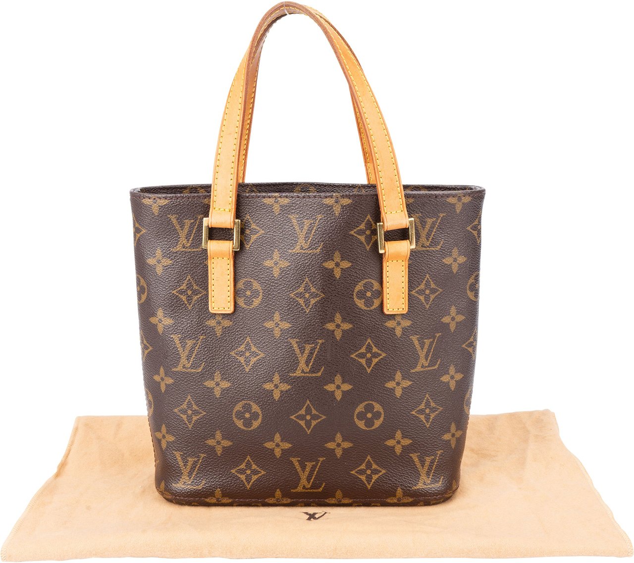 Louis Vuitton Louis Vuitton Canvas Monogram Vavin PM Handbag Bruin