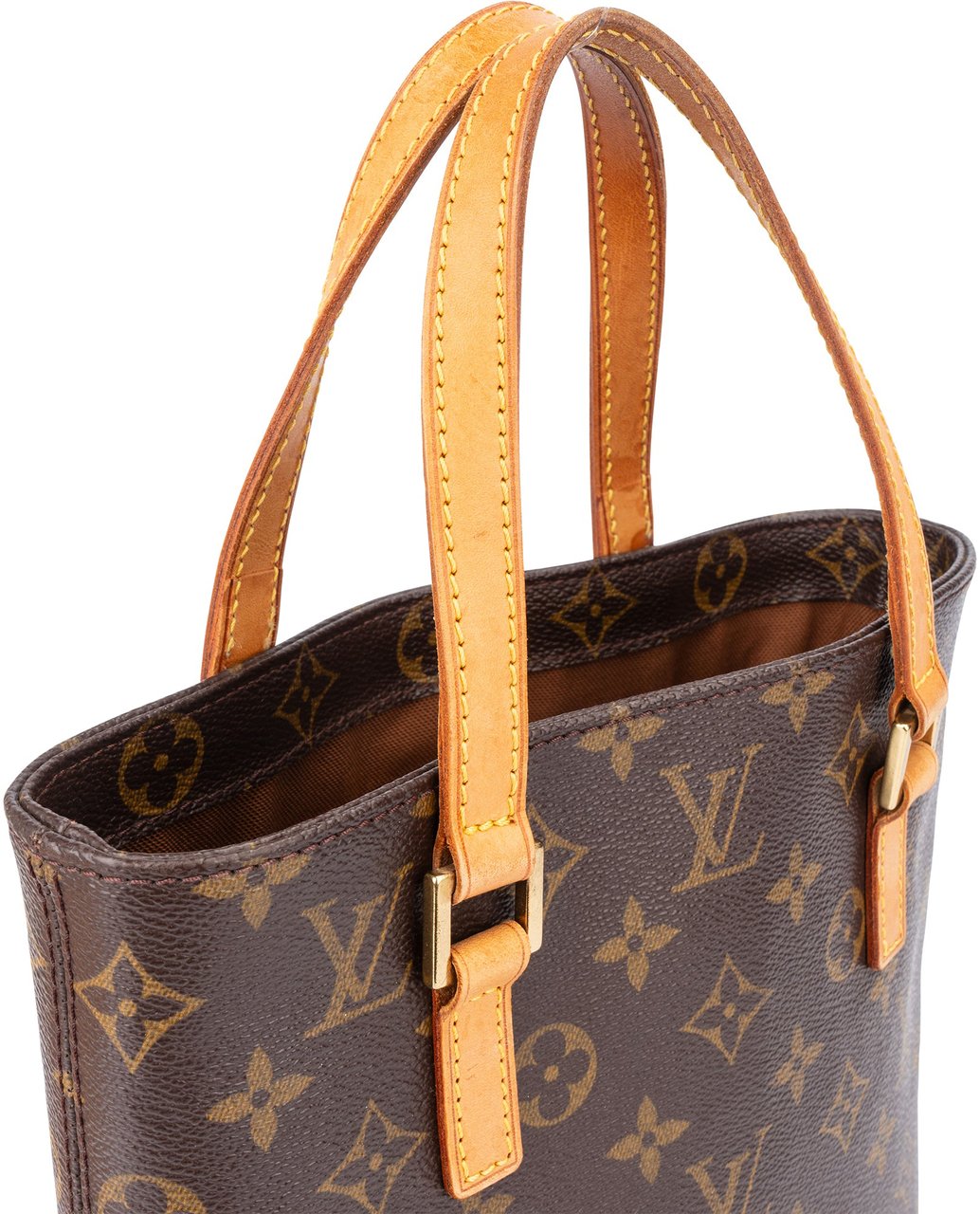 Louis Vuitton Louis Vuitton Canvas Monogram Vavin PM Handbag Bruin