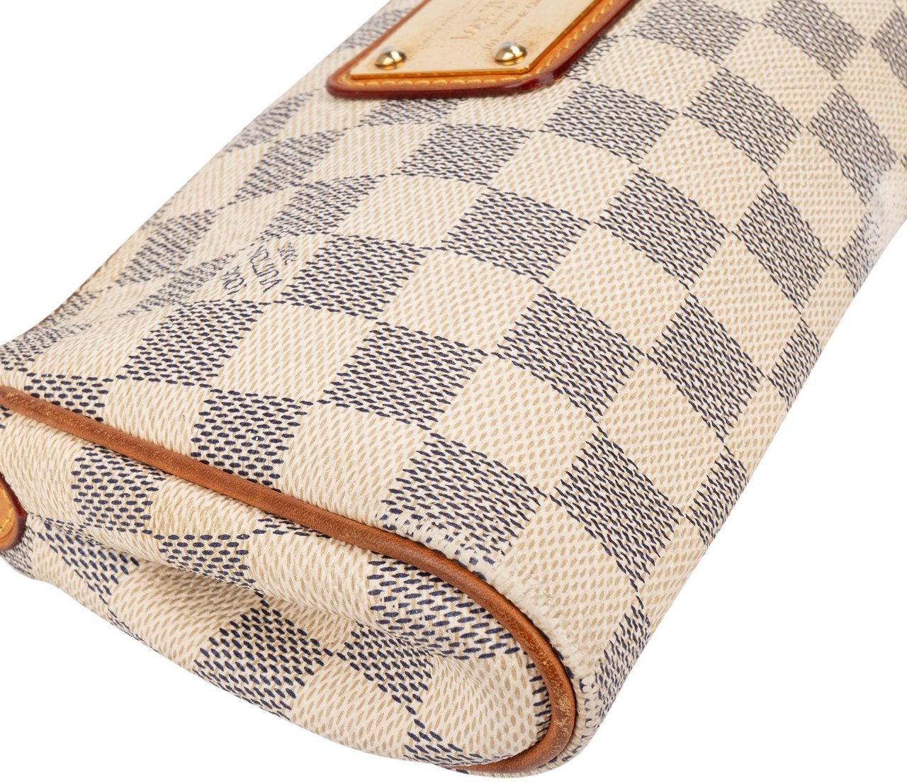 Louis Vuitton Louis Vuitton Damier Azur Monogram Eva Pochette Shoulder Bag Wit
