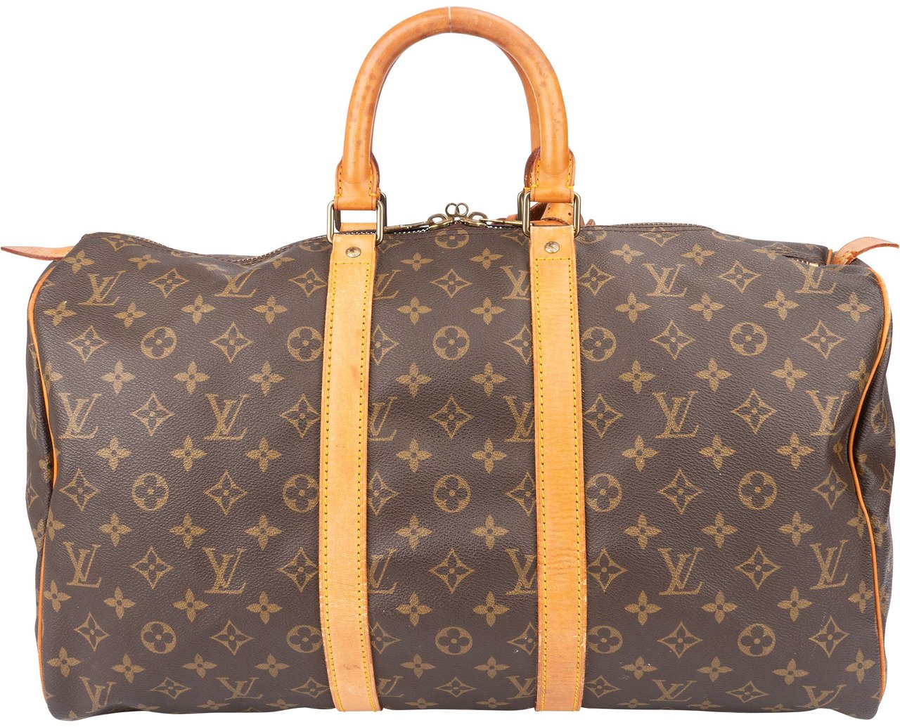 Louis Vuitton Louis Vuitton Canvas Monogram Keepall 45 Bruin