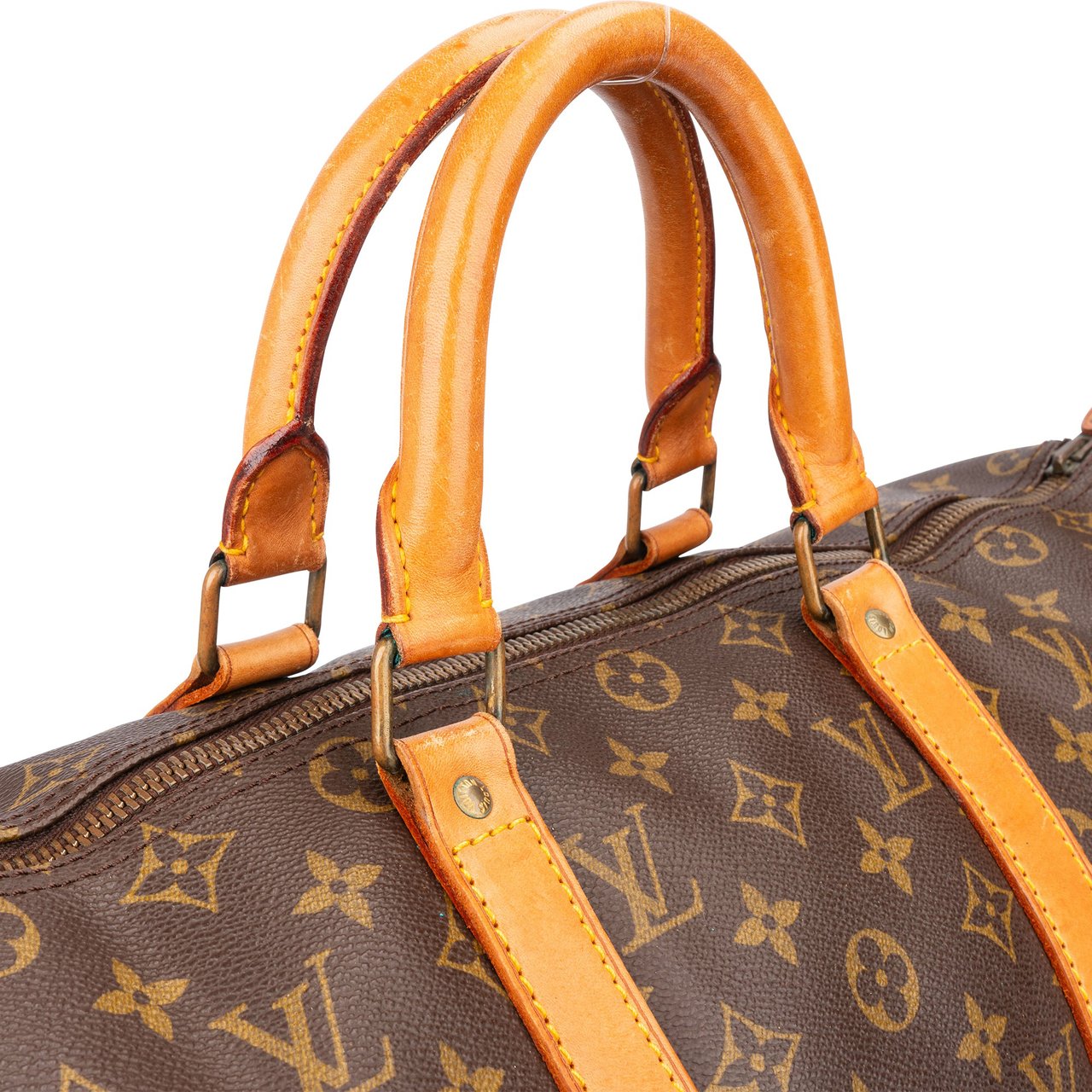 Louis Vuitton Louis Vuitton Canvas Monogram Keepall 50 Bruin