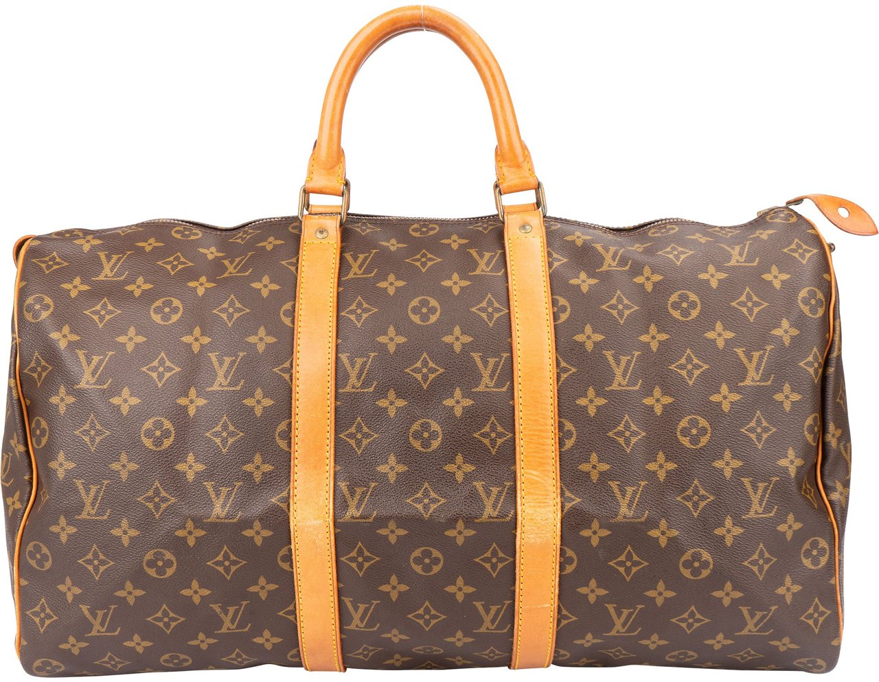 Louis Vuitton Louis Vuitton Canvas Monogram Keepall 50 Bruin