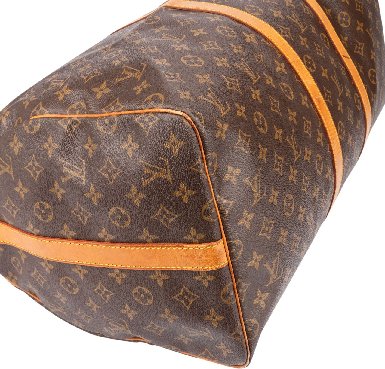 Louis Vuitton Louis Vuitton Canvas Monogram Keepall 55 Bandouliere Bruin