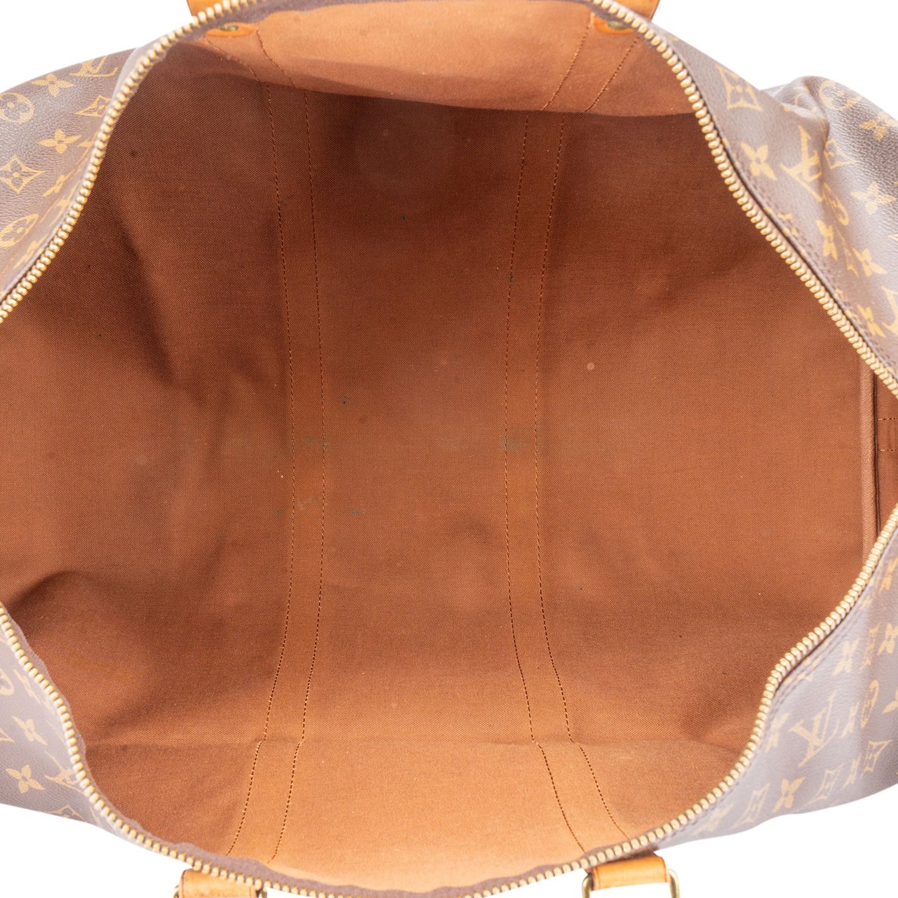 Louis Vuitton Louis Vuitton Canvas Monogram Keepall 55 Bandouliere Bruin