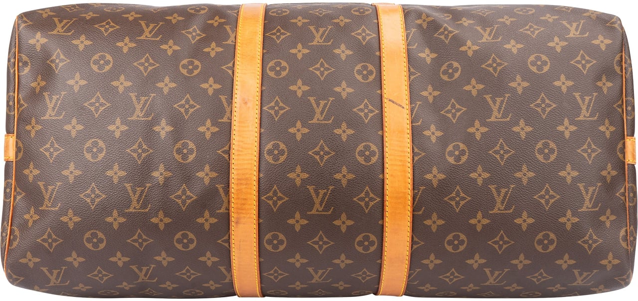 Louis Vuitton Louis Vuitton Canvas Monogram Keepall 55 Bandouliere Bruin