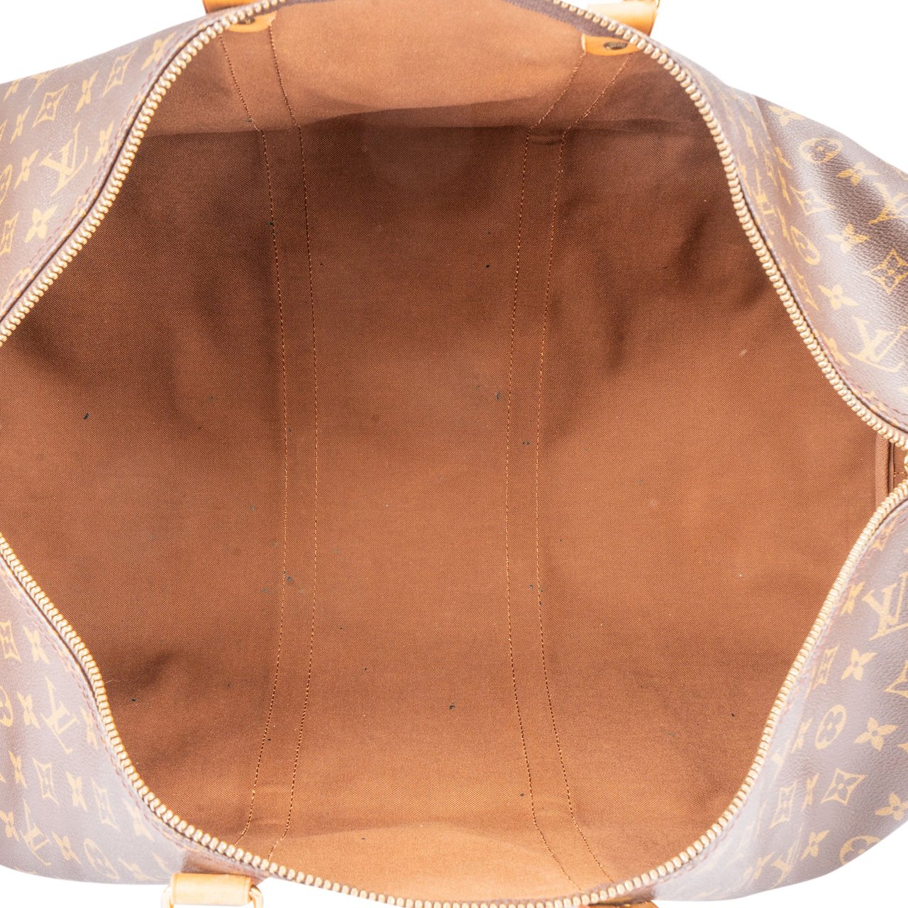 Louis Vuitton Louis Vuitton Canvas Monogram Keepall 55 Bandouliere Bruin