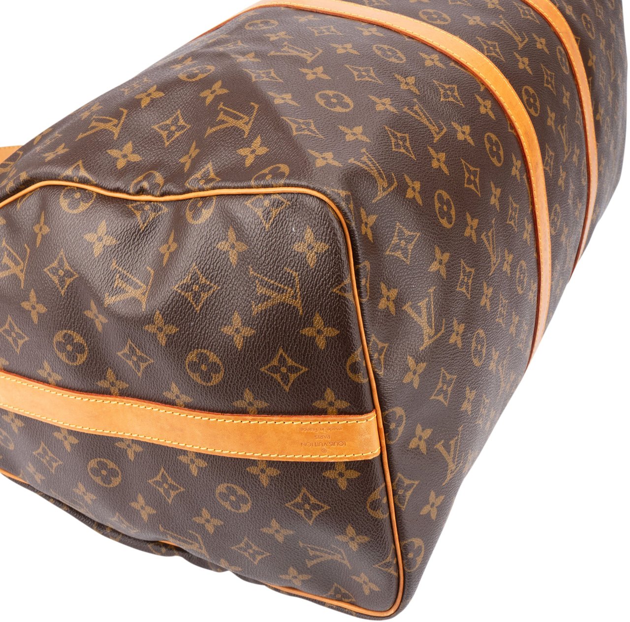Louis Vuitton Louis Vuitton Canvas Monogram Keepall 55 Bandouliere Bruin
