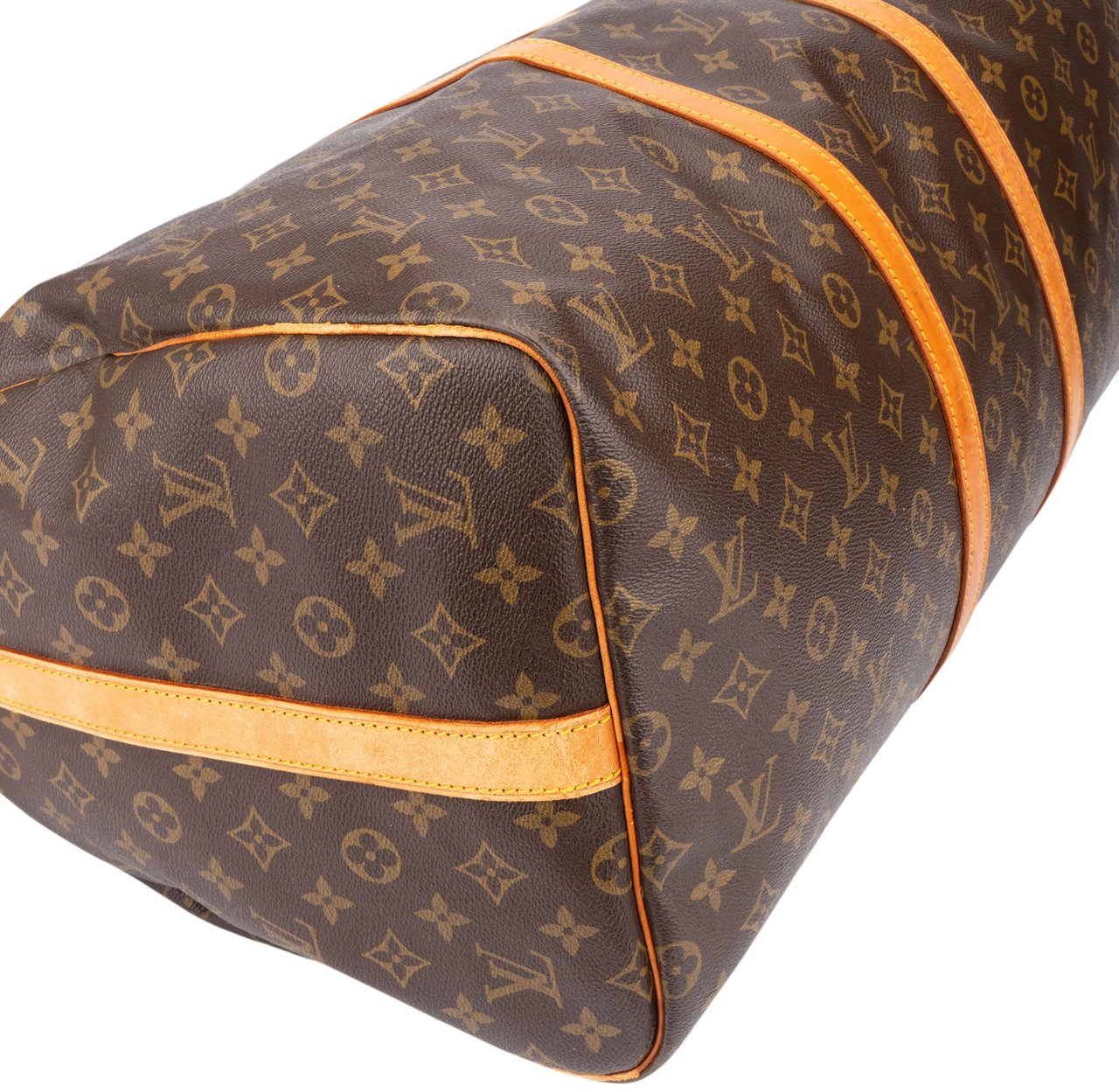 Louis Vuitton Louis Vuitton Canvas Monogram Keepall 55 Bandouliere Bruin