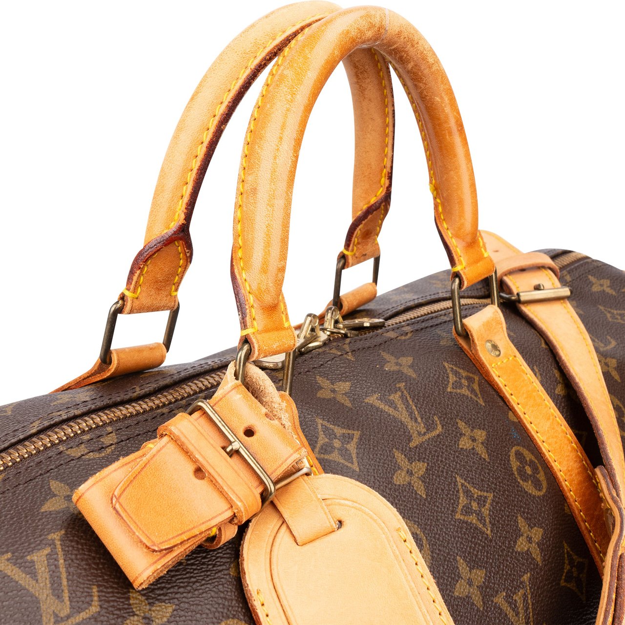 Louis Vuitton Louis Vuitton Canvas Monogram Keepall 55 Bandouliere Bruin