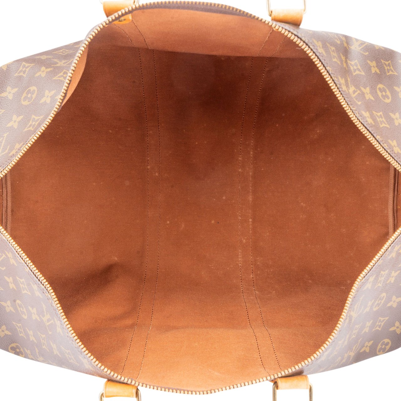 Louis Vuitton Louis Vuitton Canvas Monogram Keepall 55 Bandouliere Bruin