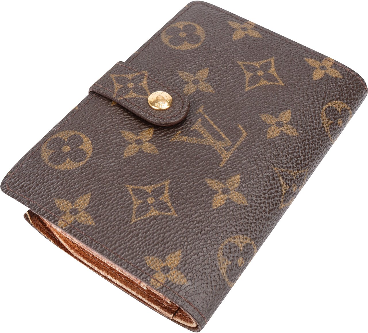 Louis Vuitton Louis Vuitton Canvas Monogram Compact Clip Wallet Divers