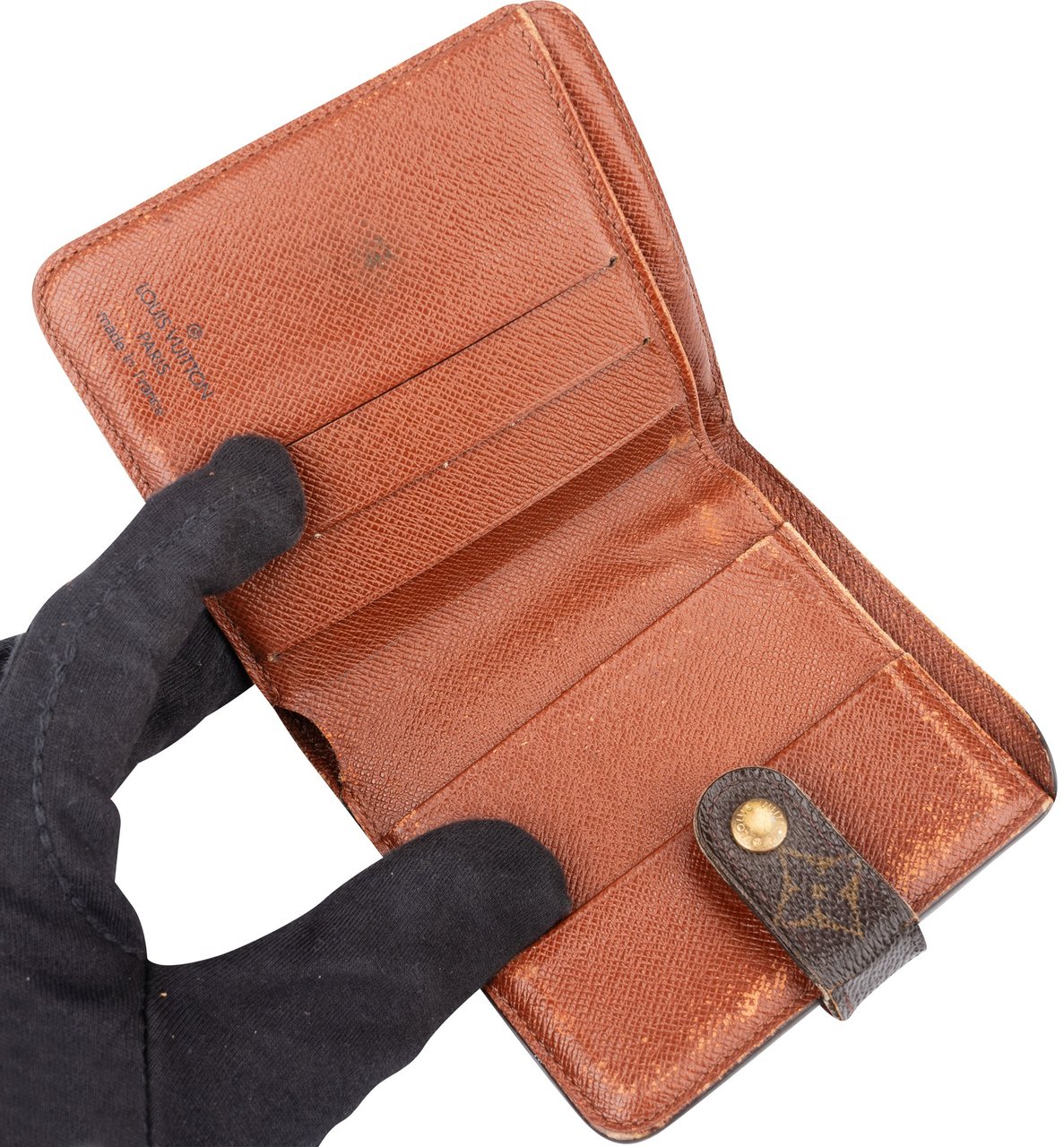 Louis Vuitton Louis Vuitton Canvas Monogram Clip Wallet Divers