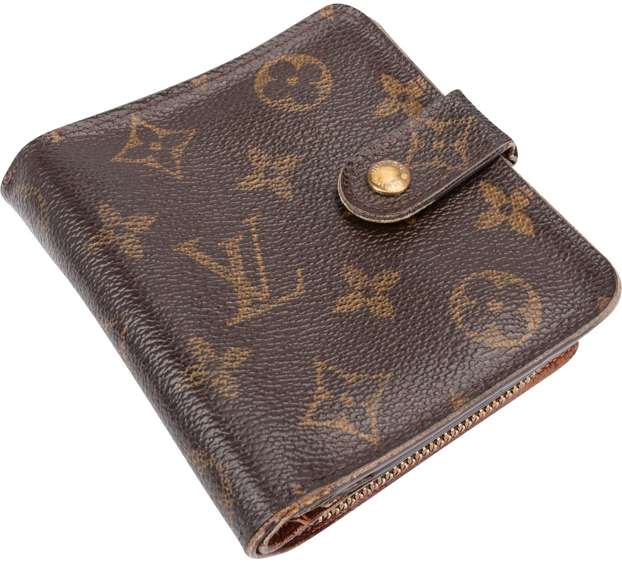 Louis Vuitton Louis Vuitton Canvas Monogram Clip Wallet Divers