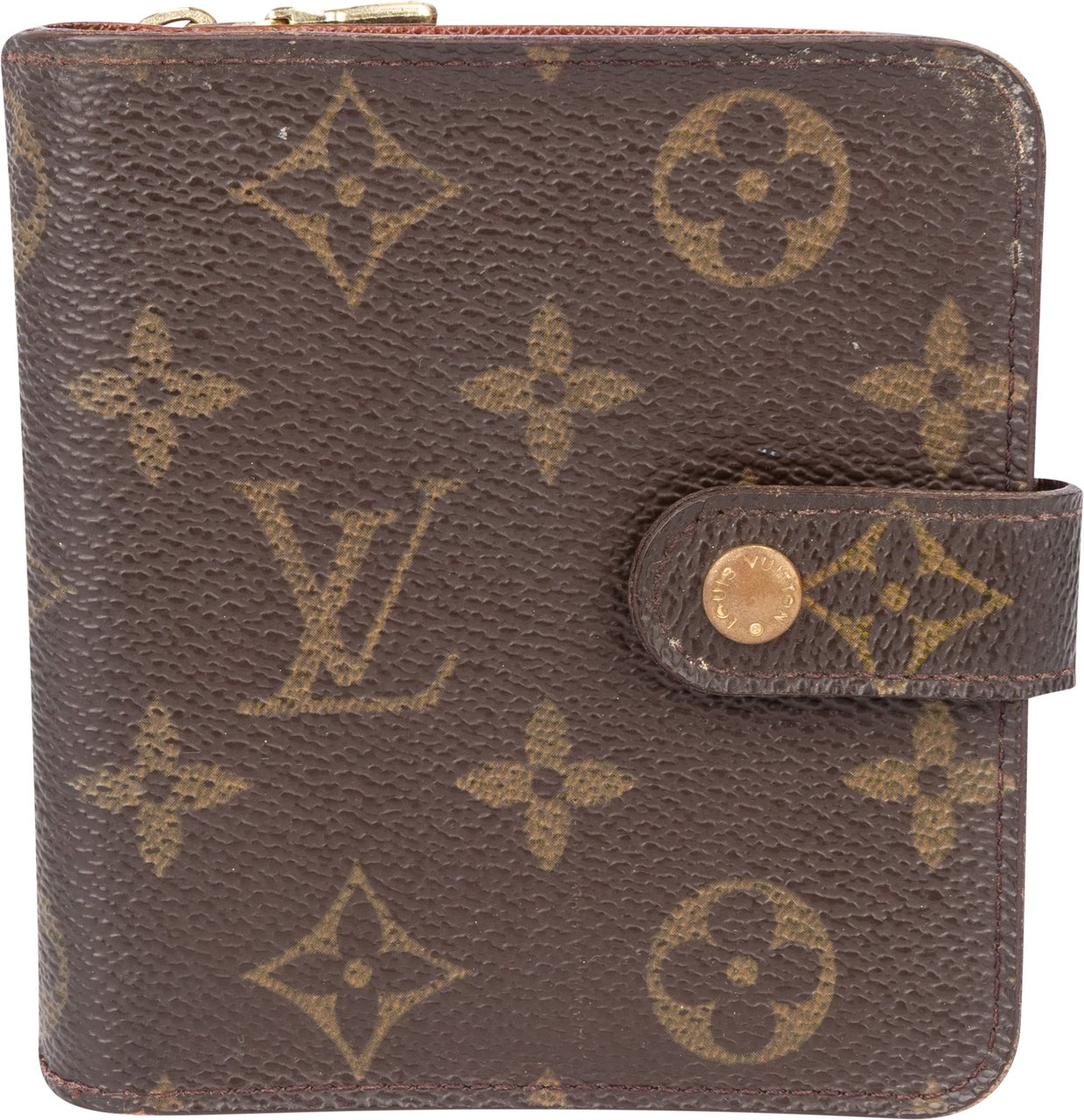 Louis Vuitton Louis Vuitton Canvas Monogram Clip Wallet Divers