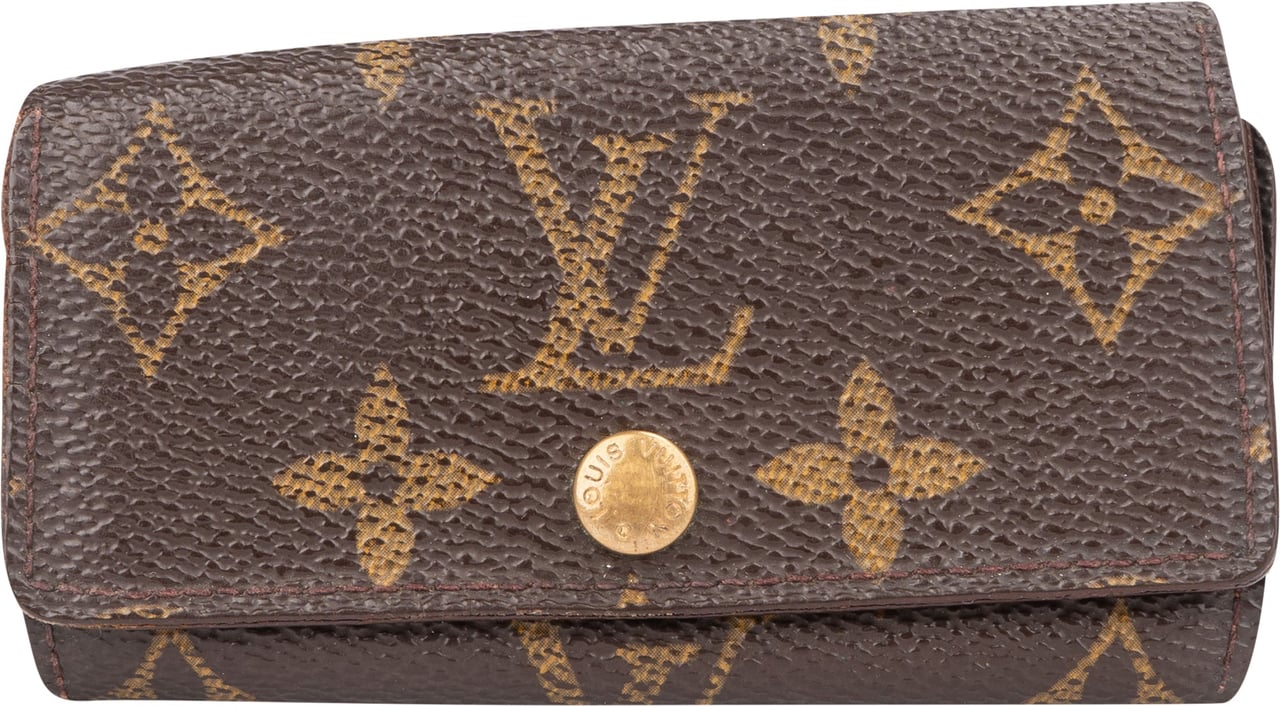 Louis Vuitton Louis Vuitton Canvas Monogram Keyholder Bruin