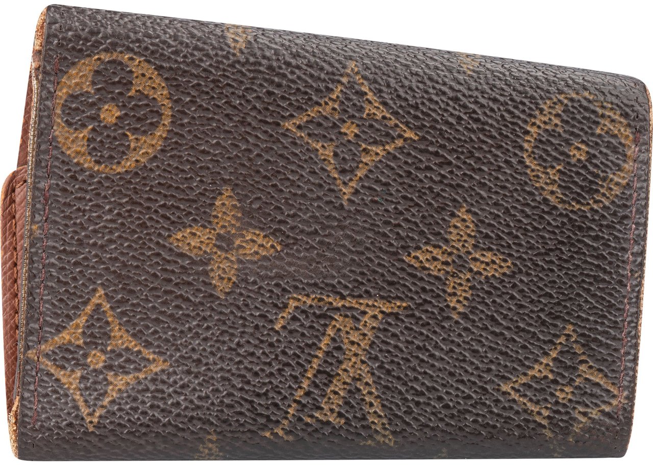 Louis Vuitton Louis Vuitton Canvas Monogram Keyholder Bruin