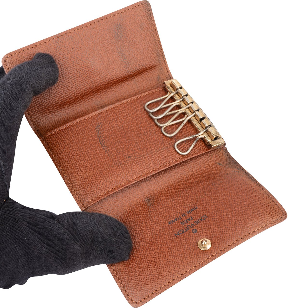 Louis Vuitton Louis Vuitton Canvas Monogram Keyholder Bruin