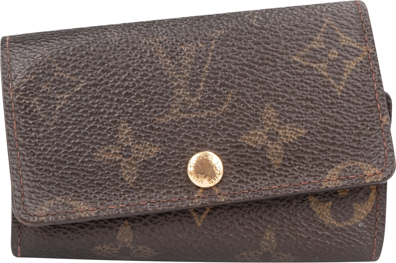 Louis Vuitton Louis Vuitton Canvas Monogram Keyholder Bruin