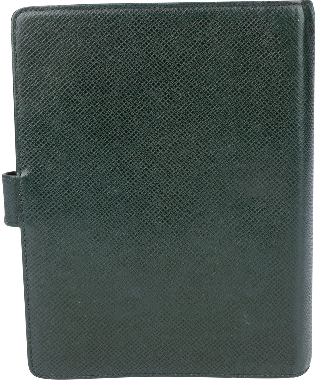 Louis Vuitton Louis Vuitton Green Taiga Leather Agenda MM Groen