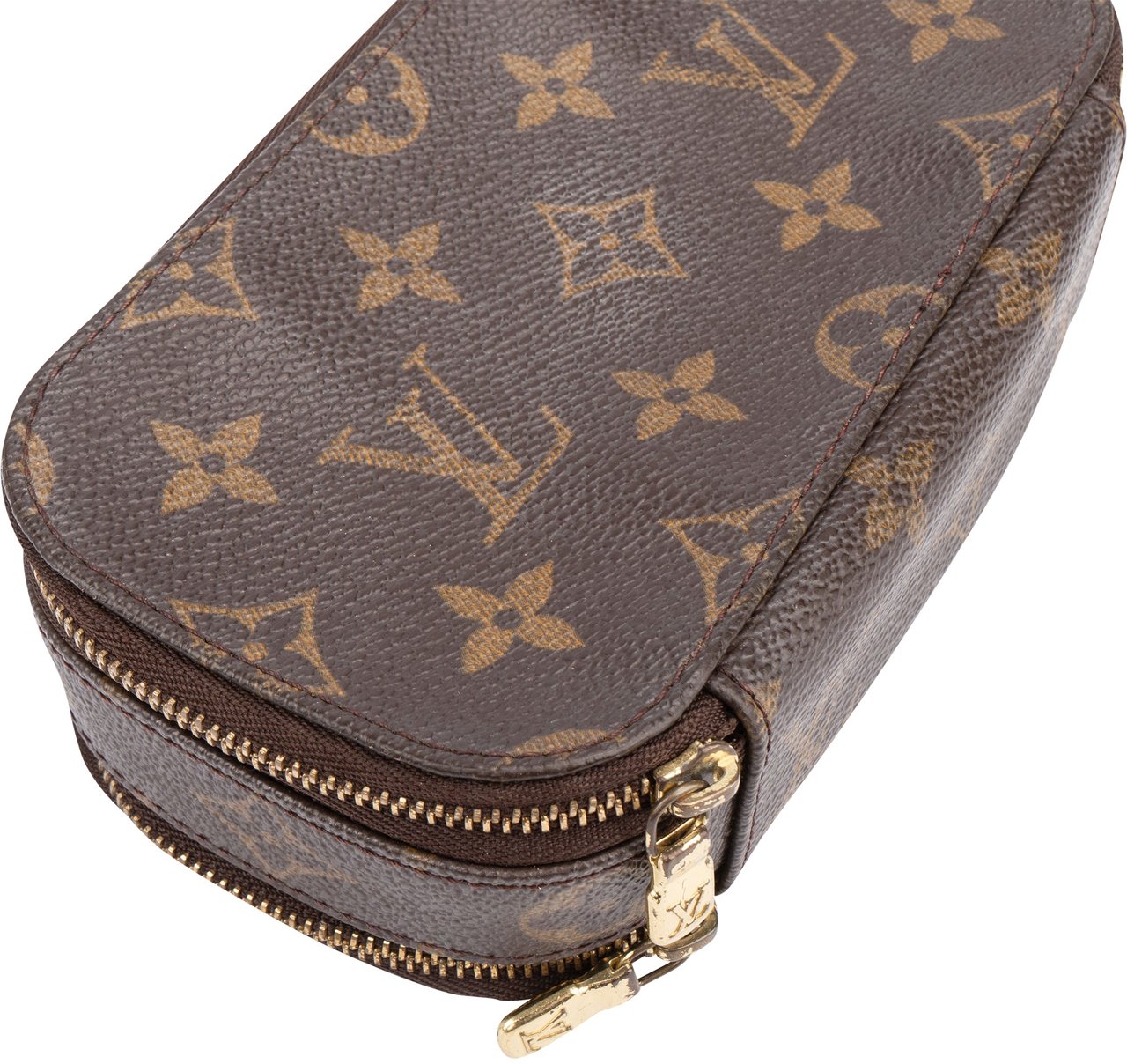 Louis Vuitton Louis Vuitton Canvas Monogram Trousse Blush PM Bruin