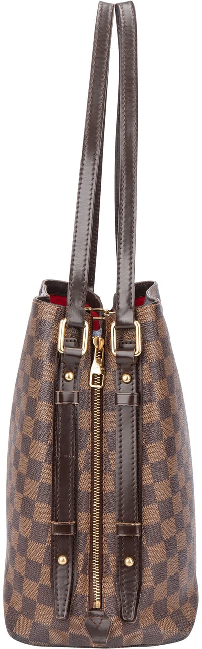 Louis Vuitton Louis Vuitton Damier Ebene Monogram Cabas Rivington Shoulder Bag Bruin