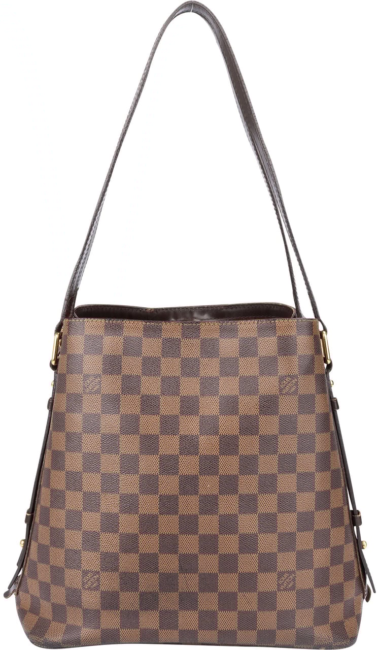 Louis Vuitton Louis Vuitton Damier Ebene Monogram Cabas Rivington Shoulder Bag Bruin