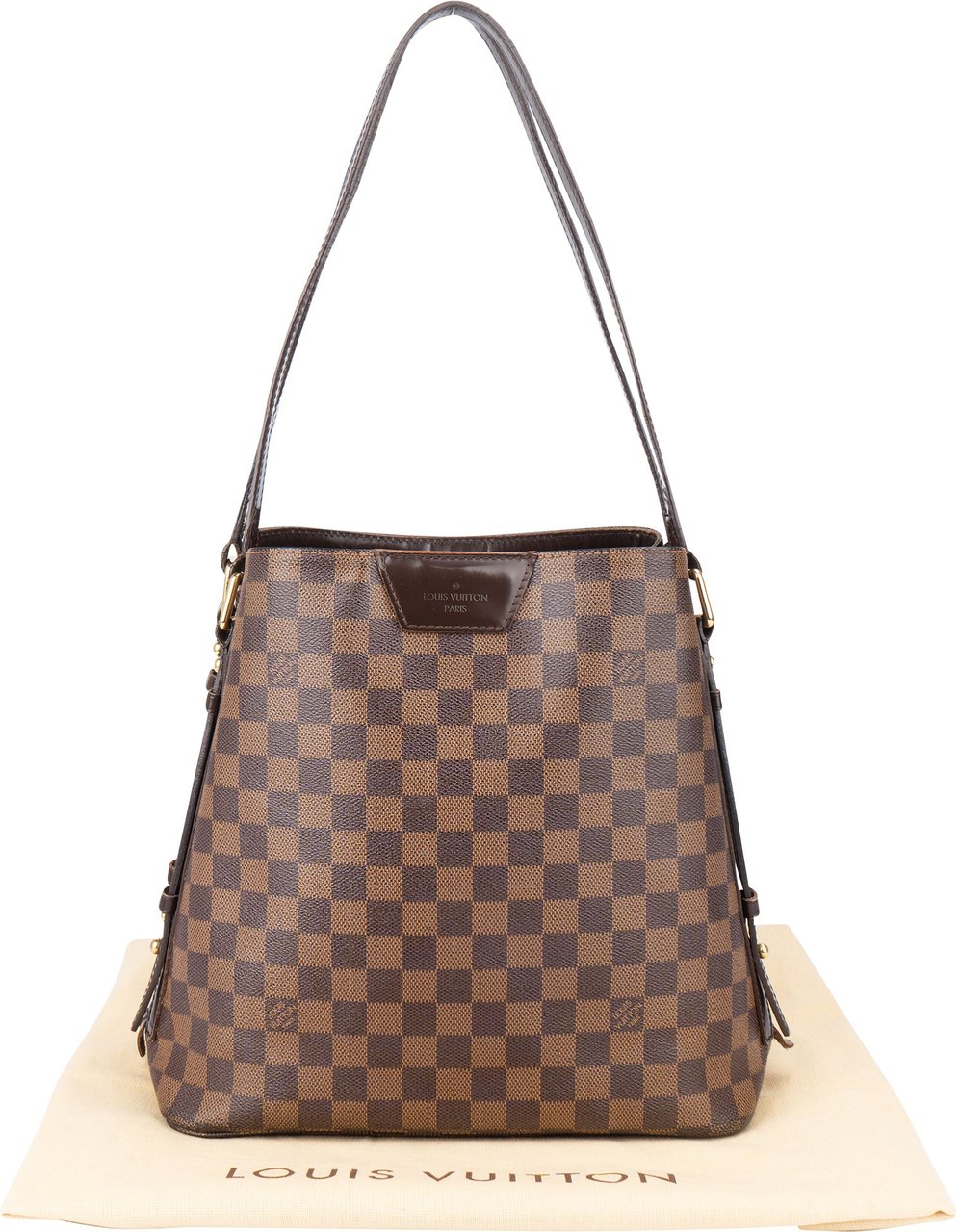 Louis Vuitton Louis Vuitton Damier Ebene Monogram Cabas Rivington Shoulder Bag Bruin