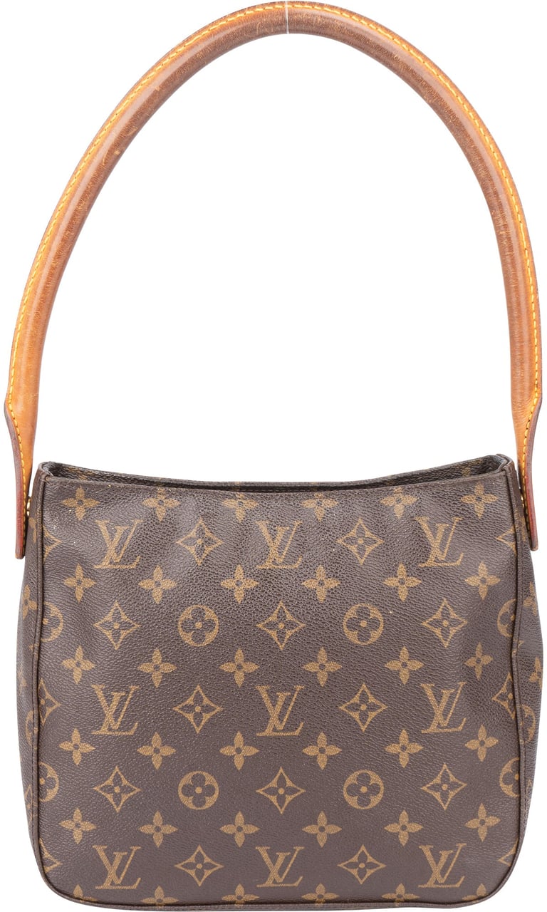 Louis Vuitton Louis Vuitton Canvas Monogram Looping MM Shoulder Bag Bruin