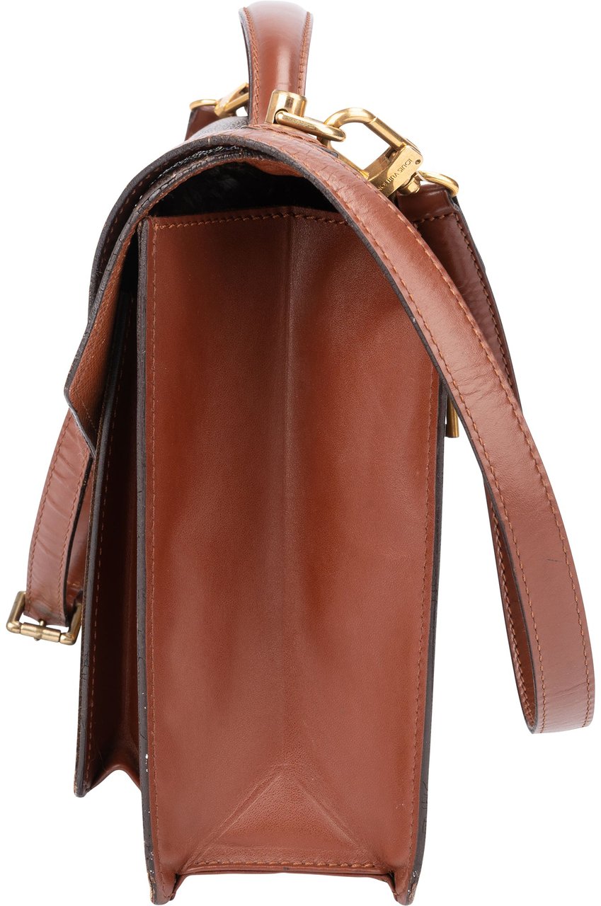 Louis Vuitton Louis Vuitton Canvas Monogram Monceau Handbag Bruin