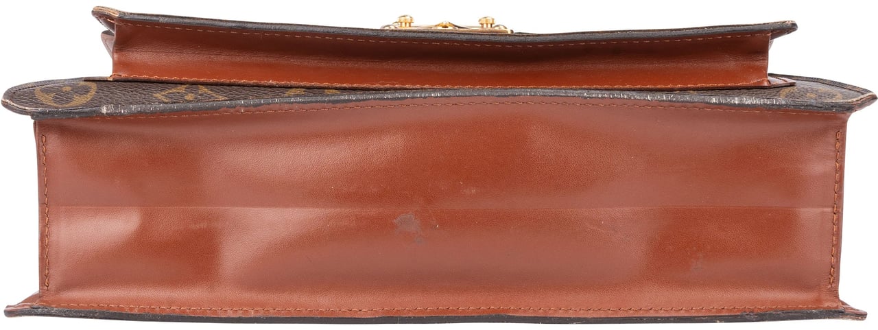 Louis Vuitton Louis Vuitton Canvas Monogram Monceau Handbag Bruin