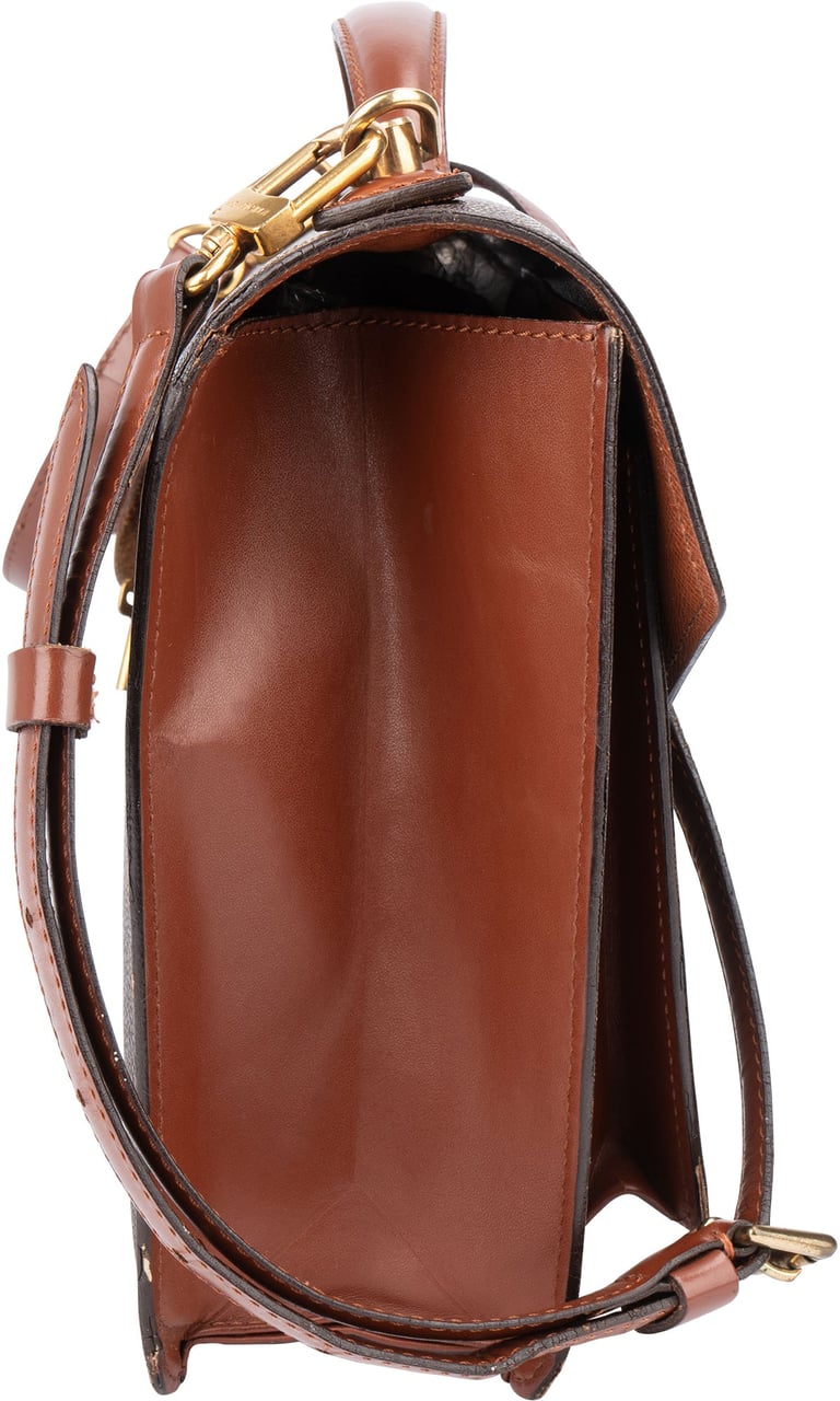 Louis Vuitton Louis Vuitton Canvas Monogram Monceau Handbag Bruin