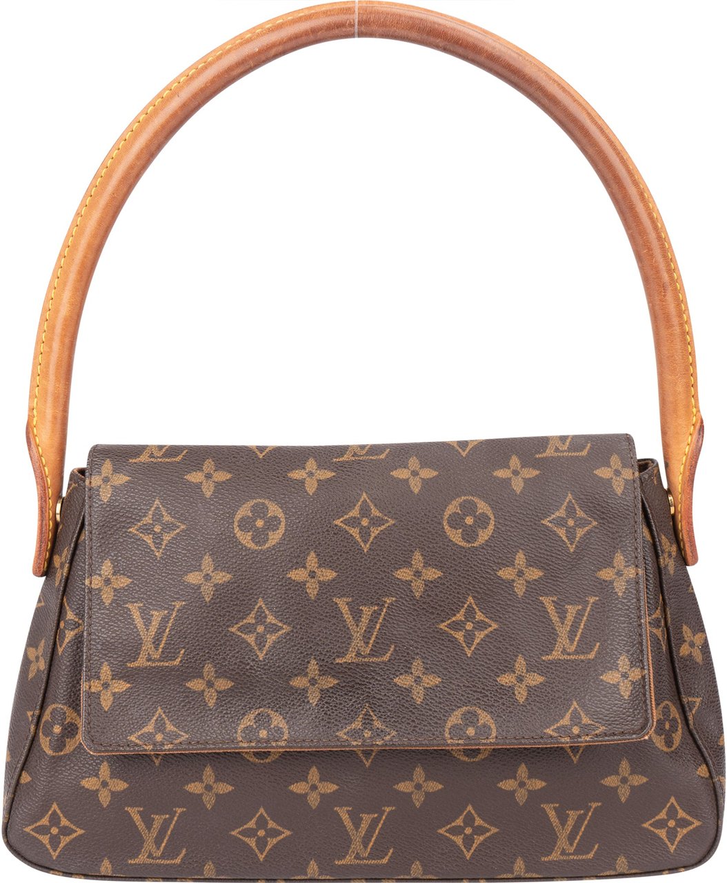 Louis Vuitton Louis Vitton Canvas Monogram Looping PM Shoulder Bag Bruin