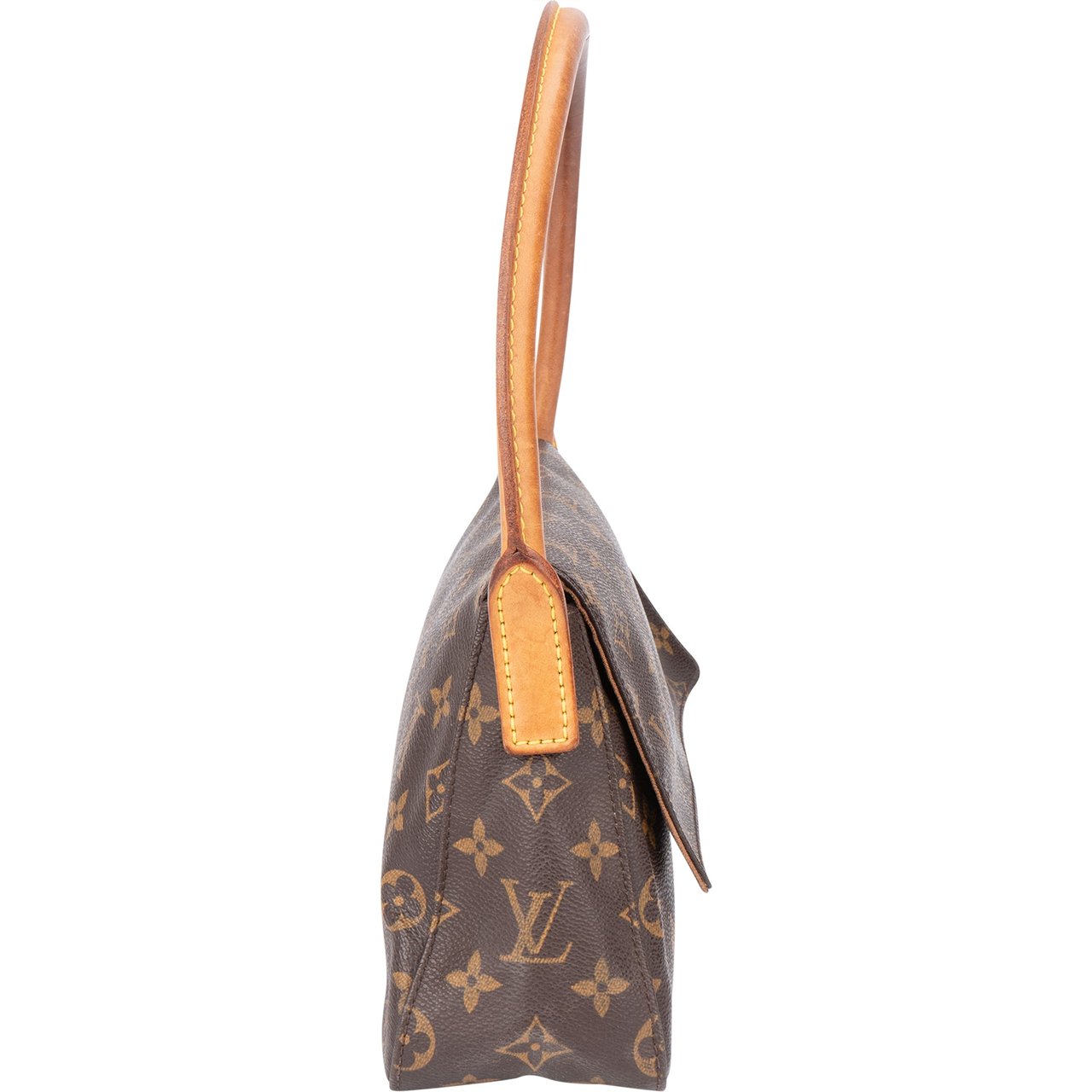 Louis Vuitton Louis Vitton Canvas Monogram Looping PM Shoulder Bag Bruin