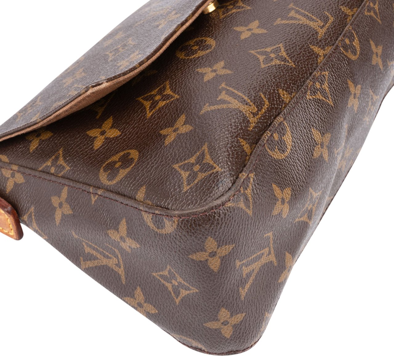 Louis Vuitton Louis Vuitton Canvas Monogram Looping PM Shoulder Bag Bruin