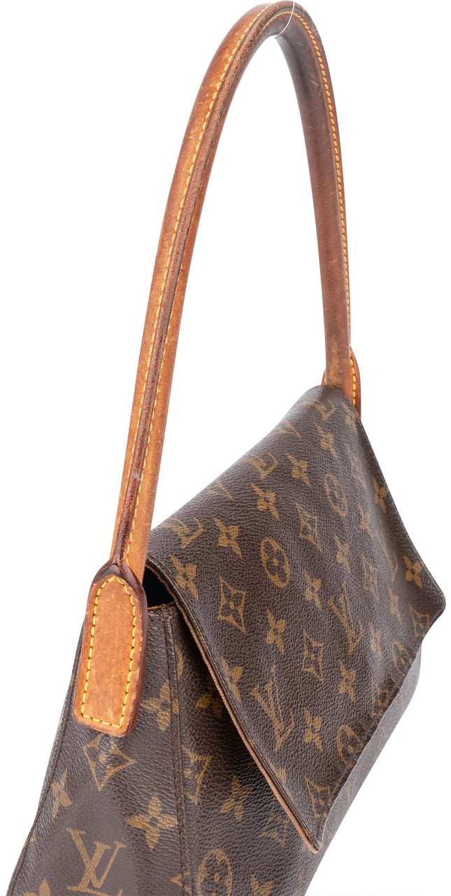 Louis Vuitton Louis Vuitton Canvas Monogram Looping PM Shoulder Bag Bruin