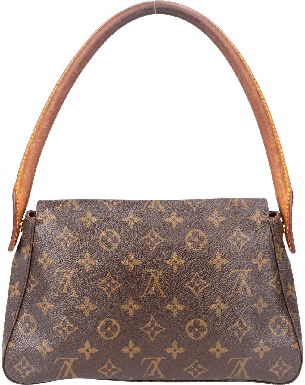Louis Vuitton Louis Vuitton Canvas Monogram Looping PM Shoulder Bag Bruin