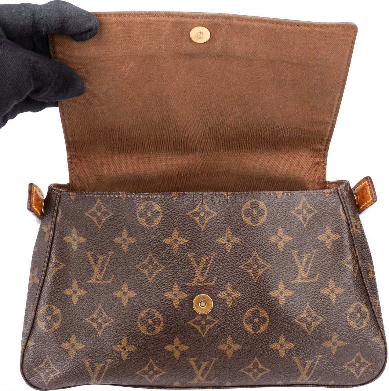 Louis Vuitton Louis Vuitton Canvas Monogram Looping PM Shoulder Bag Bruin